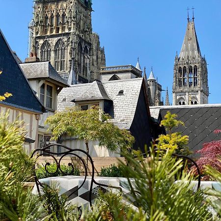 Hotel De La Cathedrale Rouen Bagian luar foto
